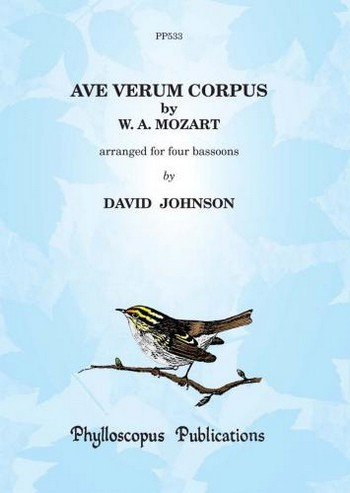 Ave verum corpus for 4 bassoons