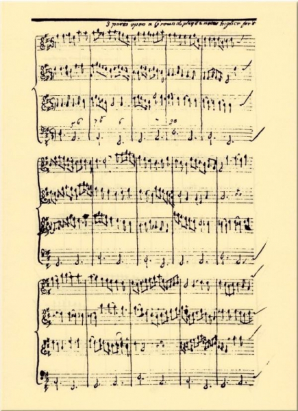 Fantazia 3 Parts upon a Ground für 4 Blockflöten (AAAB)