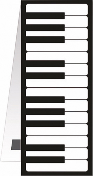 Lesezeichen Tastatur magnetisch 10,5x4,4cm