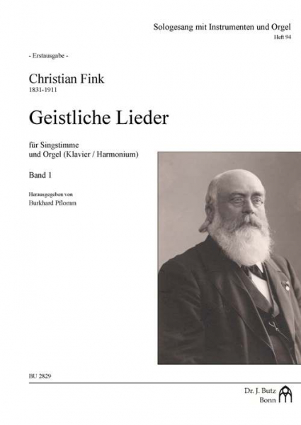 Geistliche Lieder Band 1 für Gesang und Orgel (Klavier/Harmonium)