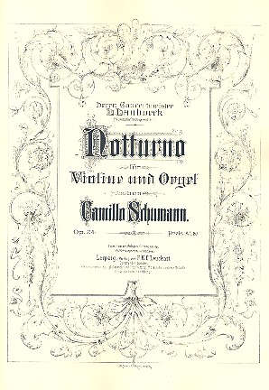 Notturno op.24 für Violine und Orgel