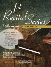 First Recital Series for violin piano accompaniment