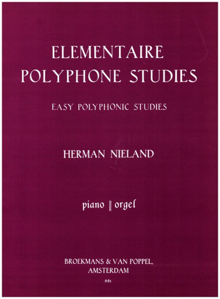 Elementaire polyphone Studies für Klavier (Orgel)