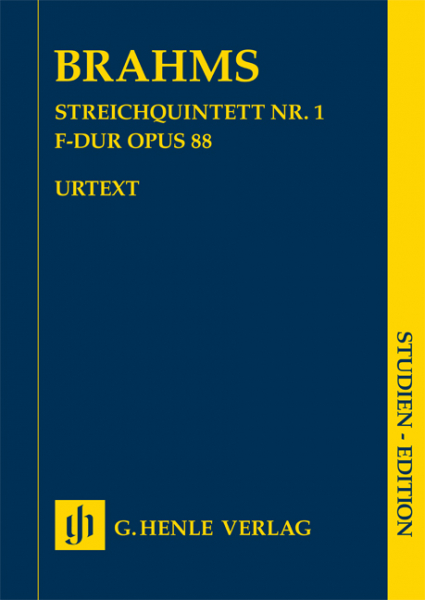Streichquintett F-Dur Nr.1 op.88 für 2 Violinen, 2 Violen, Violoncello