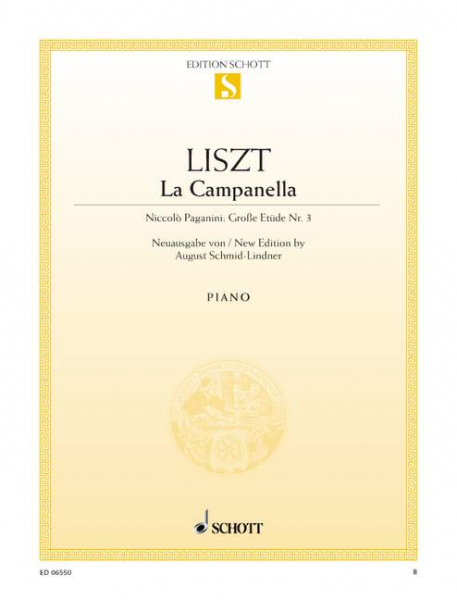La Campanella für Klavier