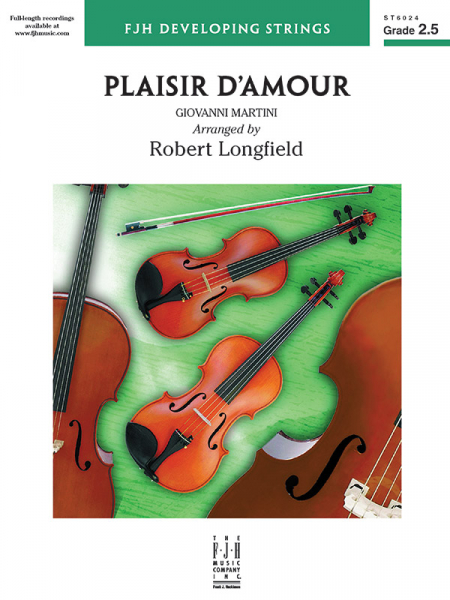 PLAISIR D&#039;AMOUR FOR STRING ORCHESTRA (GRADE 2,5)