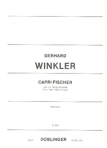 Capri-Fischer für Akkordeon