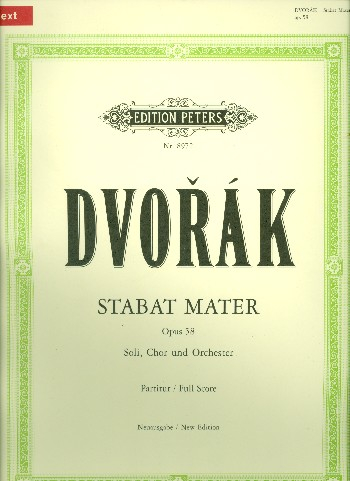 Stabat Mater op.58 für Soli, Chor und Orchester
