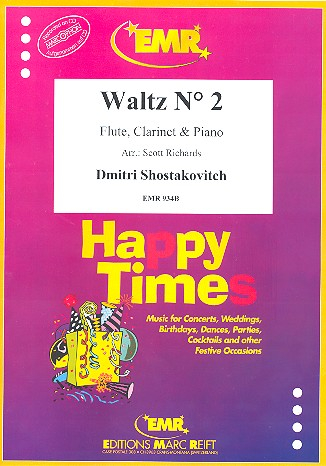 Walzer Nr.2 für Flöte, Klarinette und Klavier