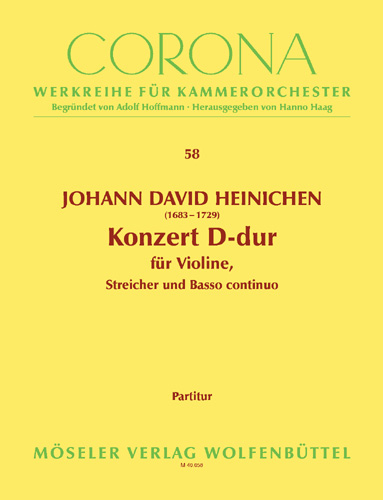 Konzert D-Dur für Violine, Streicher und Bc
