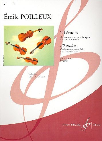 20 études chantantes et caracteristiques pour violon