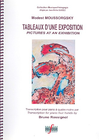 Tableaux d&#039;une exposition pour piano à quatre mains