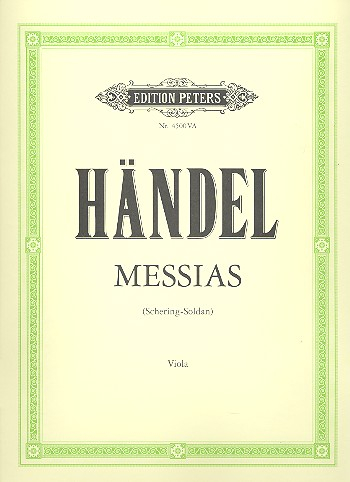 Der Messias HWV56 für Soli, Chor und Orchester