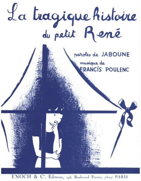 La tragique histoire du petit René pour voix et piano