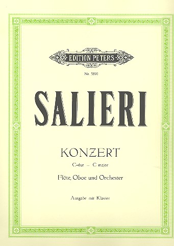 Konzert C-Dur für Flöte, Oboe und Orchester für Flöte, Oboe und Klavier