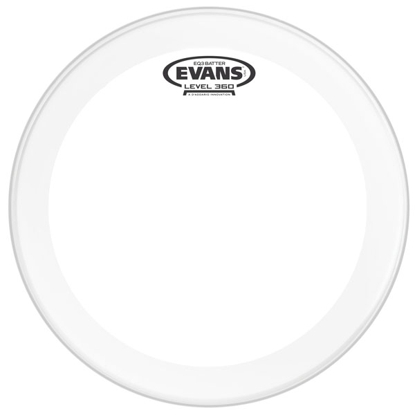 Bass Drum Fell Evans EQ3 Clear 22&quot;