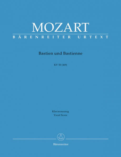 Bastien und Bastienne KV50 Klavierauszug (dt)