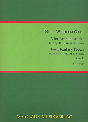 4 Fantasiestücke op.43 für Fagott (Horn) und Klavier