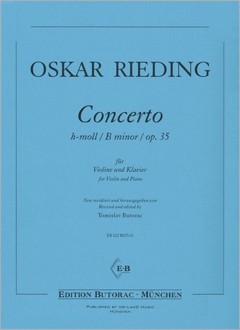 Konzert h-Moll op.35 für Violine und Klavier