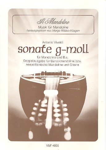 Sonate g-Moll für Mandoline und Bc