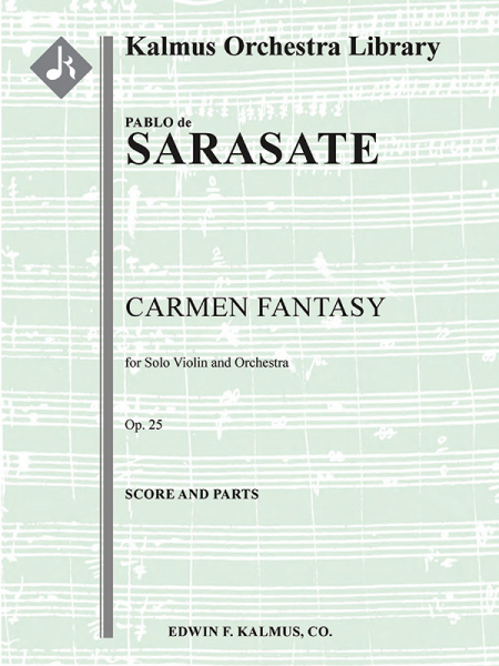 Carmen Fantasy, op. 25 for solo violin and orchestra