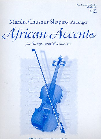 African Accents for Strings and Percussion Score and Parts