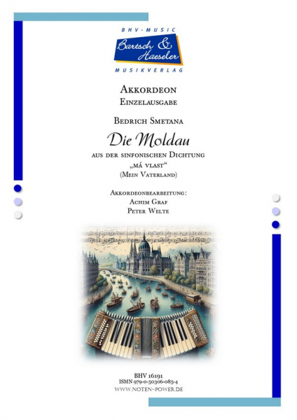 Die Moldau für Akkordeon