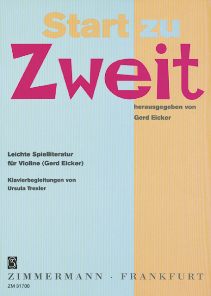 Start zu zweit - Leichte Spielliteratur für Violine und Klavier