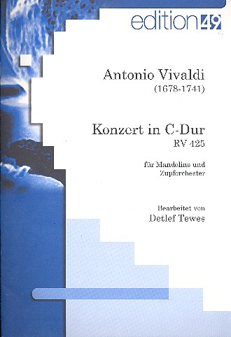 Konzert C-Dur RV425 für Mandoline und Zupforchester