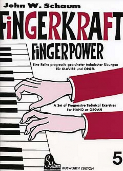 Fingerkraft Band 5 für Klavier (Orgel)