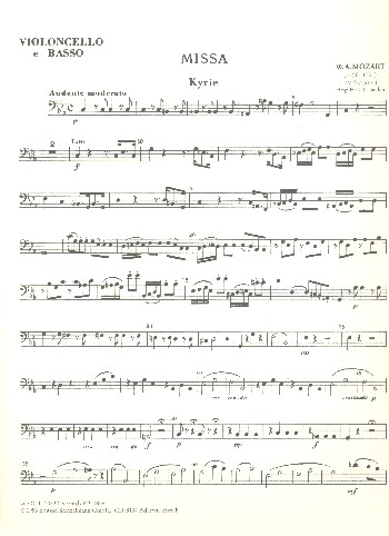 Messe c-Moll KV427 für Soli, Chor und Orchester