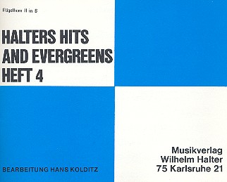 Halters Hits and Evergreens Band 4: für Blasorchester
