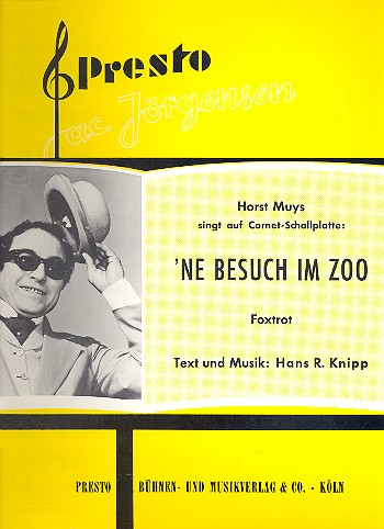 &#039;ne Besuch im Zoo: Einzelausgabe Gesang und Klavier