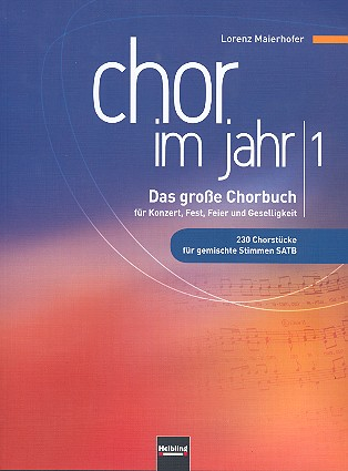 Chorbuch CHOR IM JAHR 1