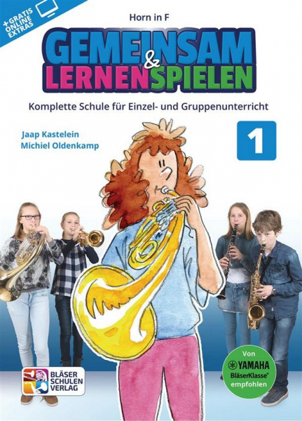 Gemeinsam lernen &amp; spielen Band 1 (+Online Audio) für Bläserklasse (Blasorchester)