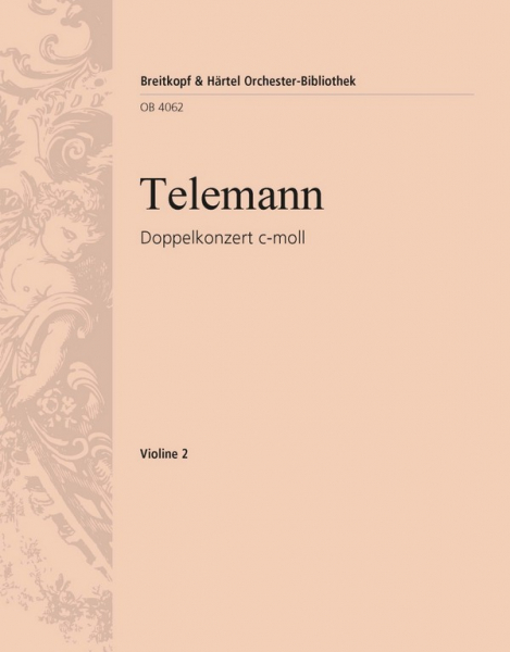 Konzert c-Moll für Oboe, Violine, Streichorchester und Bc