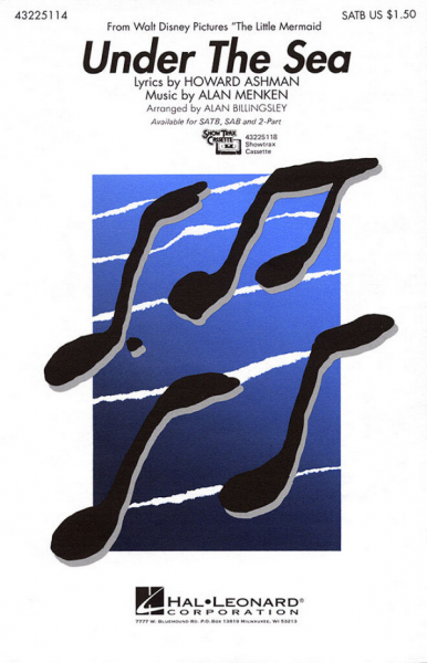 Under The Sea from "The little Mermaid" for mixed choir and piano