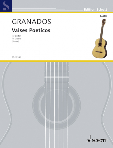 Valses poeticos für Gitarre