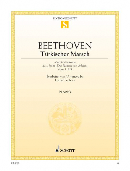 Türkischer Marsch op.113/4 für Klavier