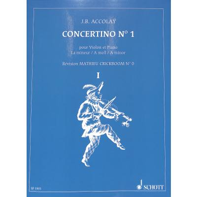 Solo für Violine Concertino 1 a-moll