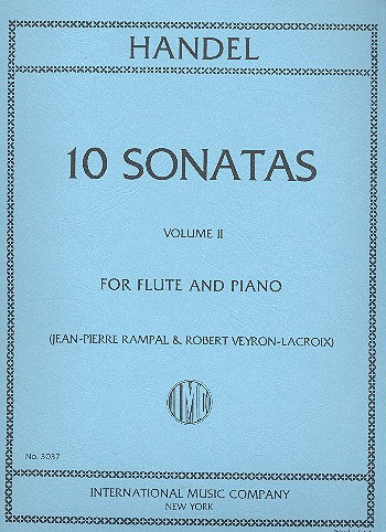 10 Sonatas vol.2 for flute and piano