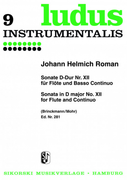SONATE NR.12 D-DUR FUER FLOETE UND KLAVIER