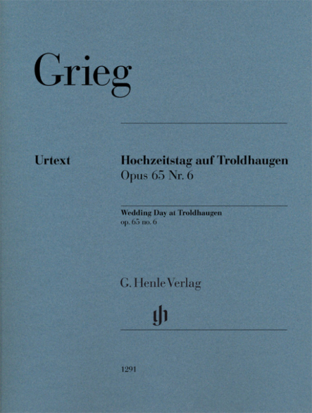 Hochzeitstag auf Troldhaugen op.65,6 für Klavier