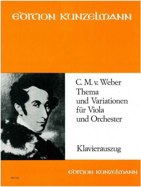 Thema und Variationen für Viola und Orchester für Viola und Klavier