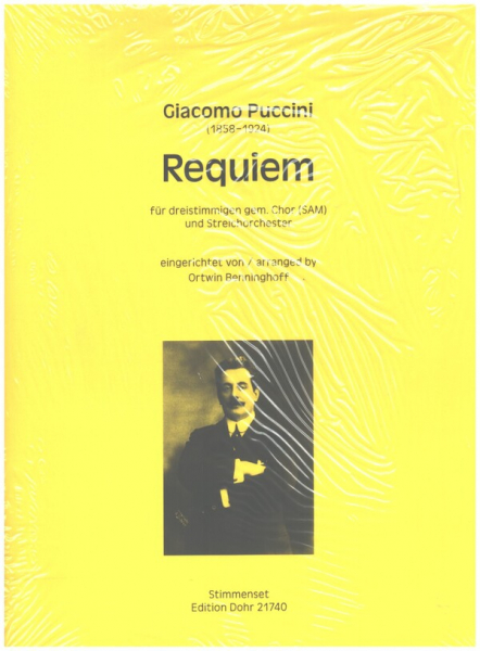 Requiem für dreistimmigen Chor (SAM) und Streichorchester