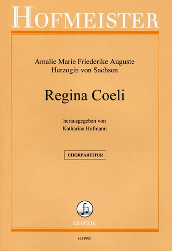 Regina Coeli für gem Chor und Instrumente Chorpartitur