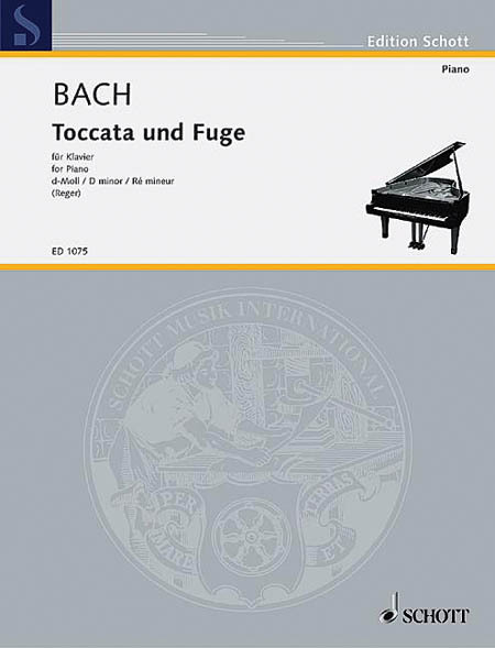 Spielbuch für Klavier Toccata und Fuge d-moll BWV565