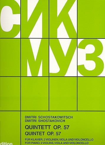 Quintett op.57 für Klavier und Streichquartett