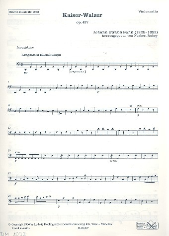 Kaiser-Walzer op.437 für Orchester