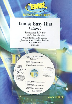 Fun and easy Hits vol.1 (+CD): for trombone and piano